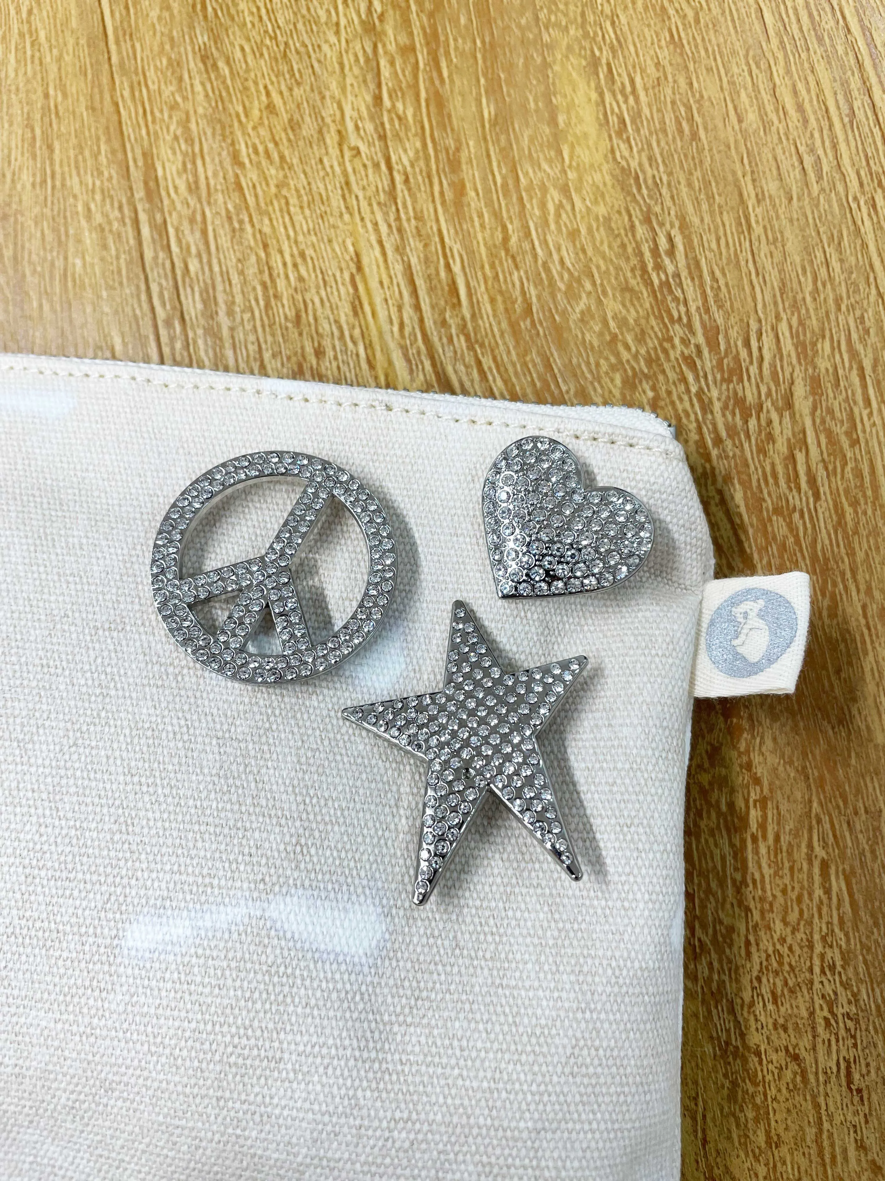 Mini Luxe Clutch Bundle: Stone Shibori with FREE Silver Koala Jewelry sold by Quilted Koala product image thumbnail 2