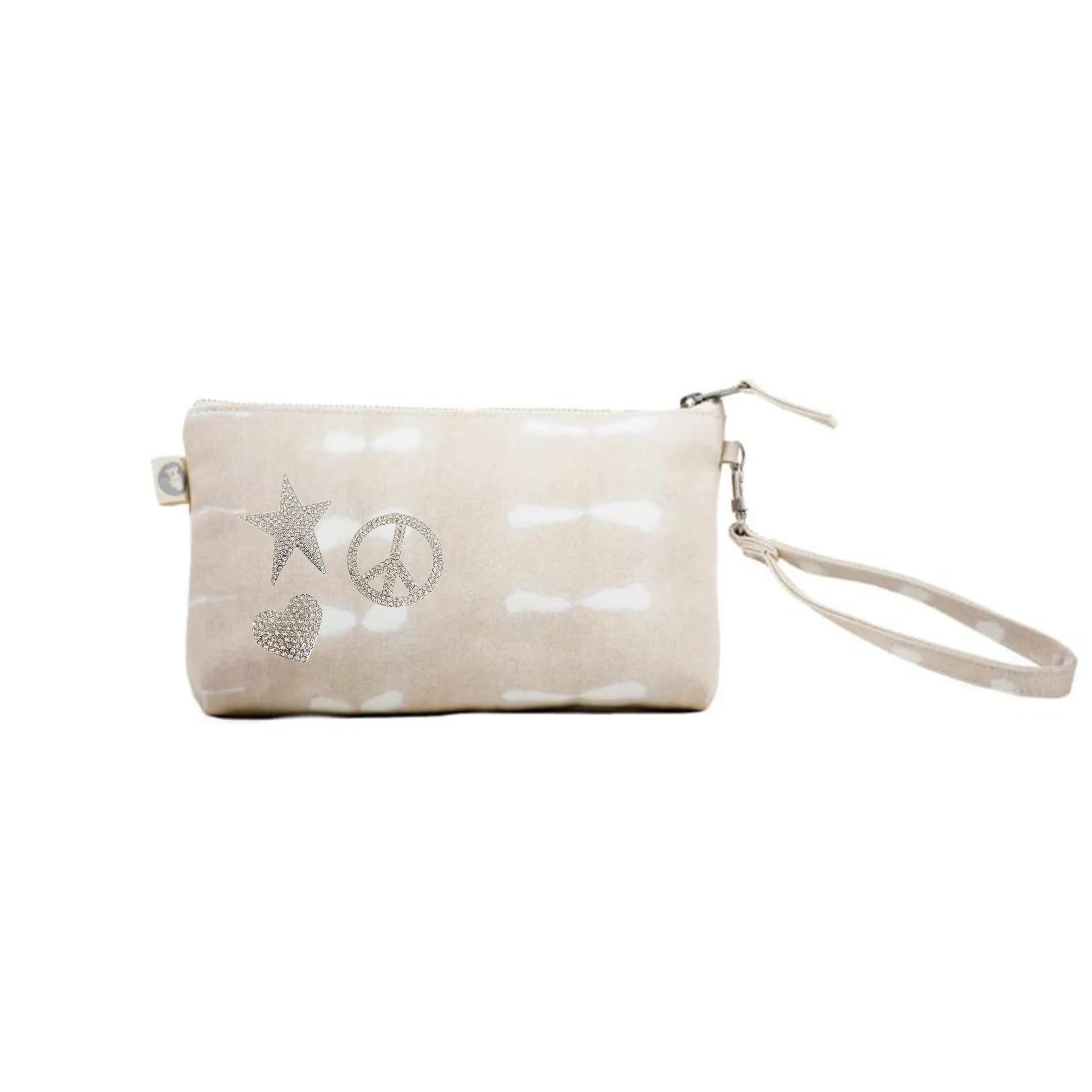 Mini Luxe Clutch Bundle: Stone Shibori with FREE Silver Koala Jewelry sold by Quilted Koala product image thumbnail 3