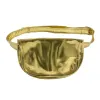 Gold Metallic Adjustable Belt Bag sold by Quilted Koala