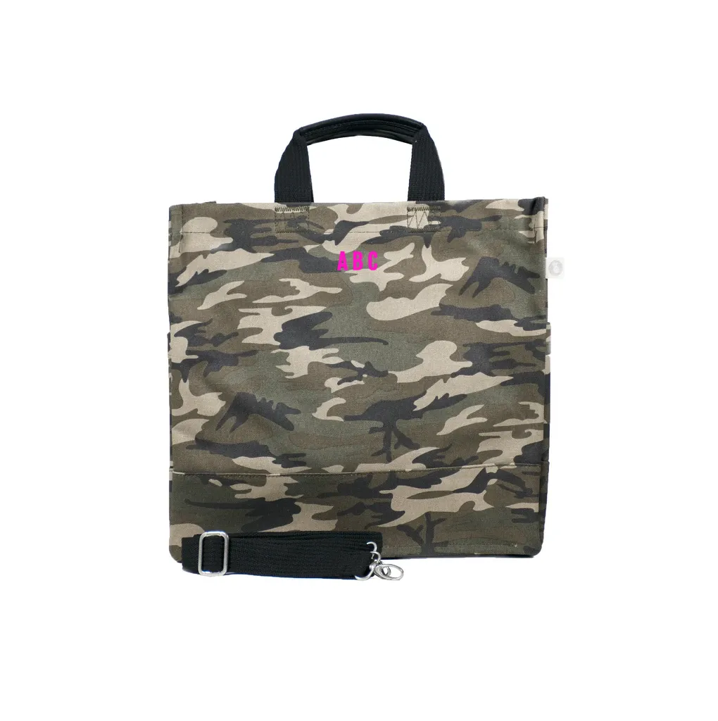 Mini Monogram Green Camo North South Bag sold by Quilted Koala