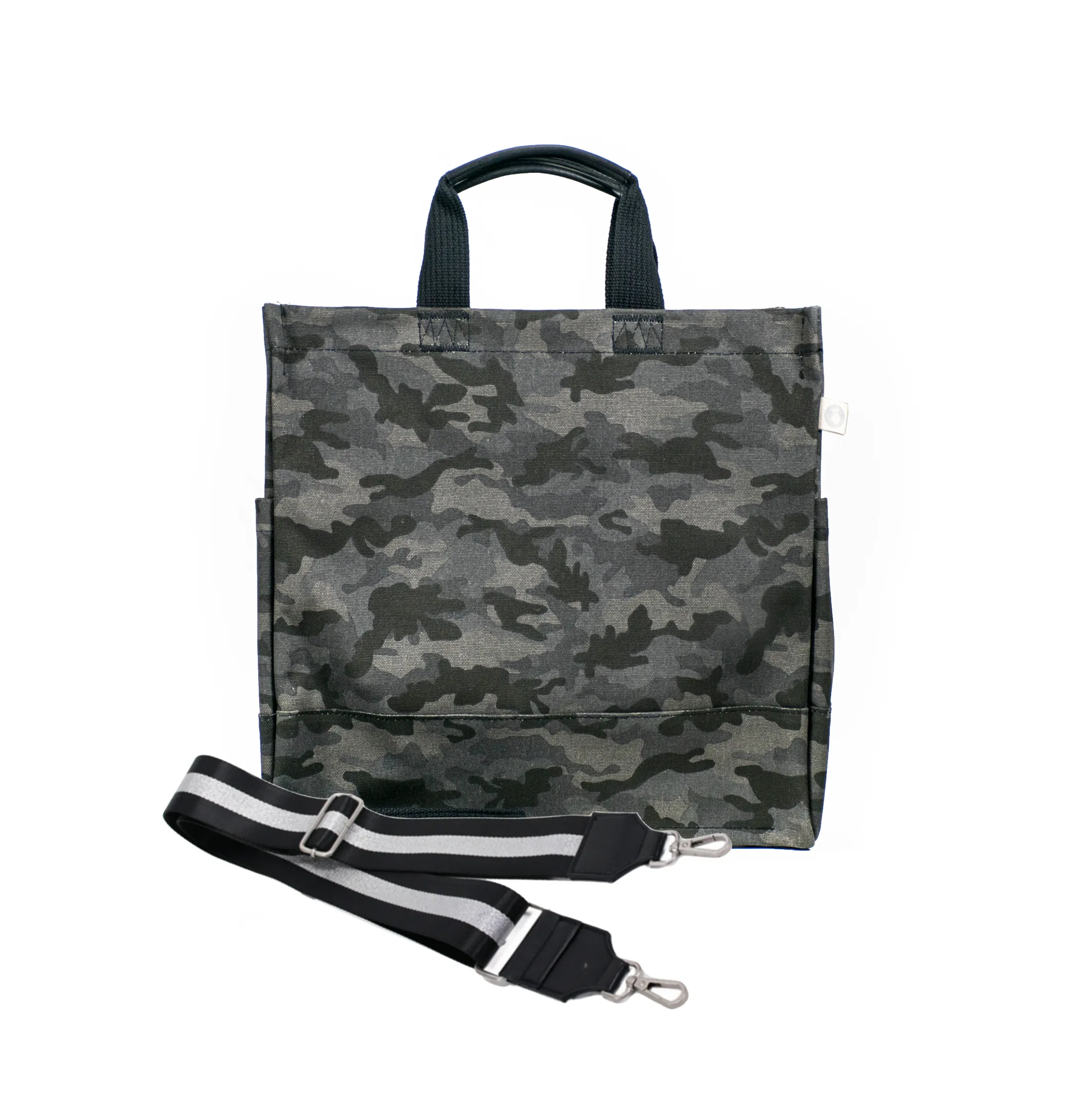 Mini Monogram Black Camo North South Bag sold by Quilted Koala product image thumbnail 5