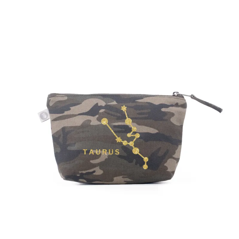 Zodiac Sign: Makeup Bag  - Taurus sold by Quilted Koala