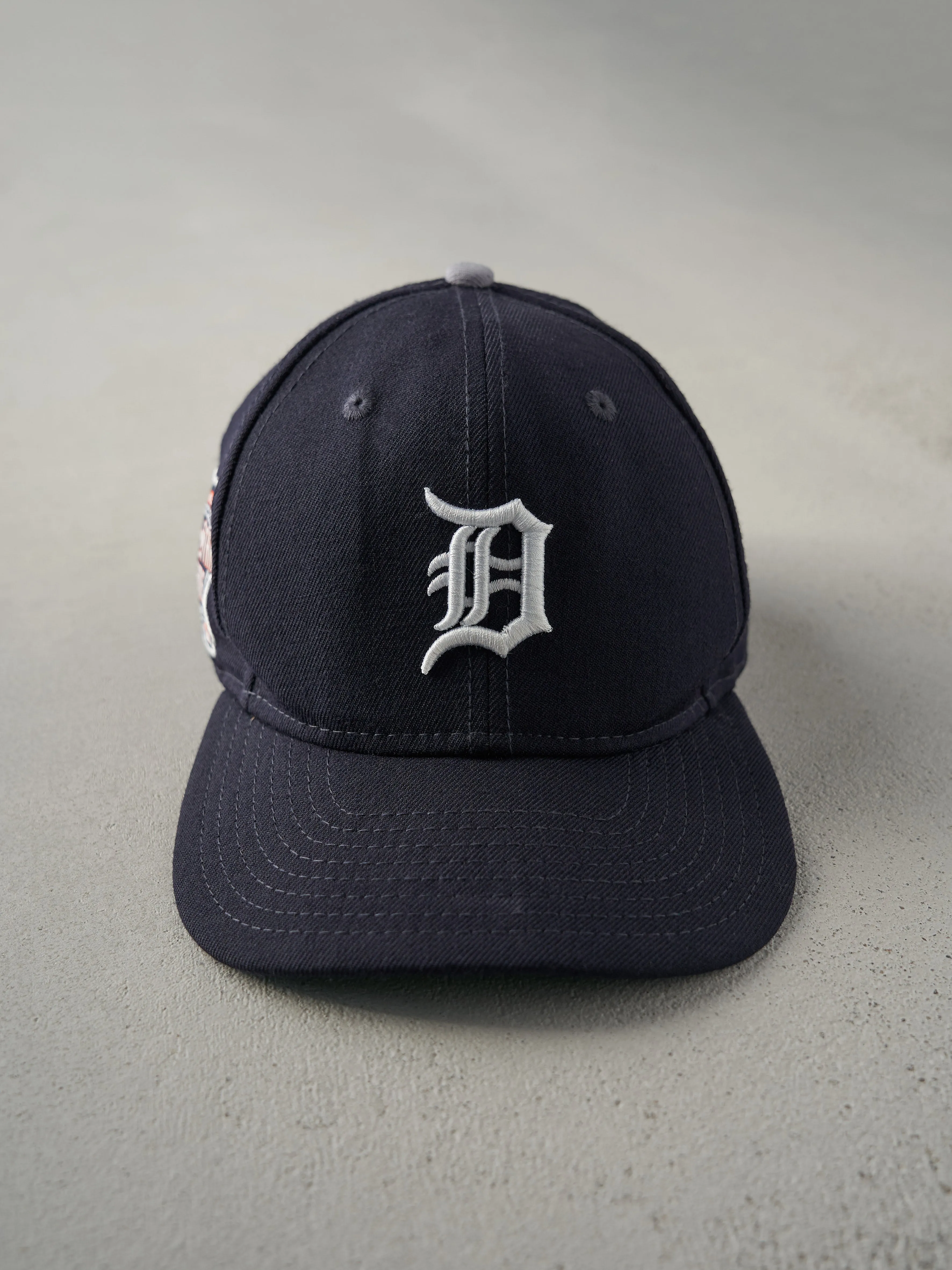 Vintage 05' Navy Blue Detroit Tigers All Star Game Snapback Hat sold by Rebalance Vintage