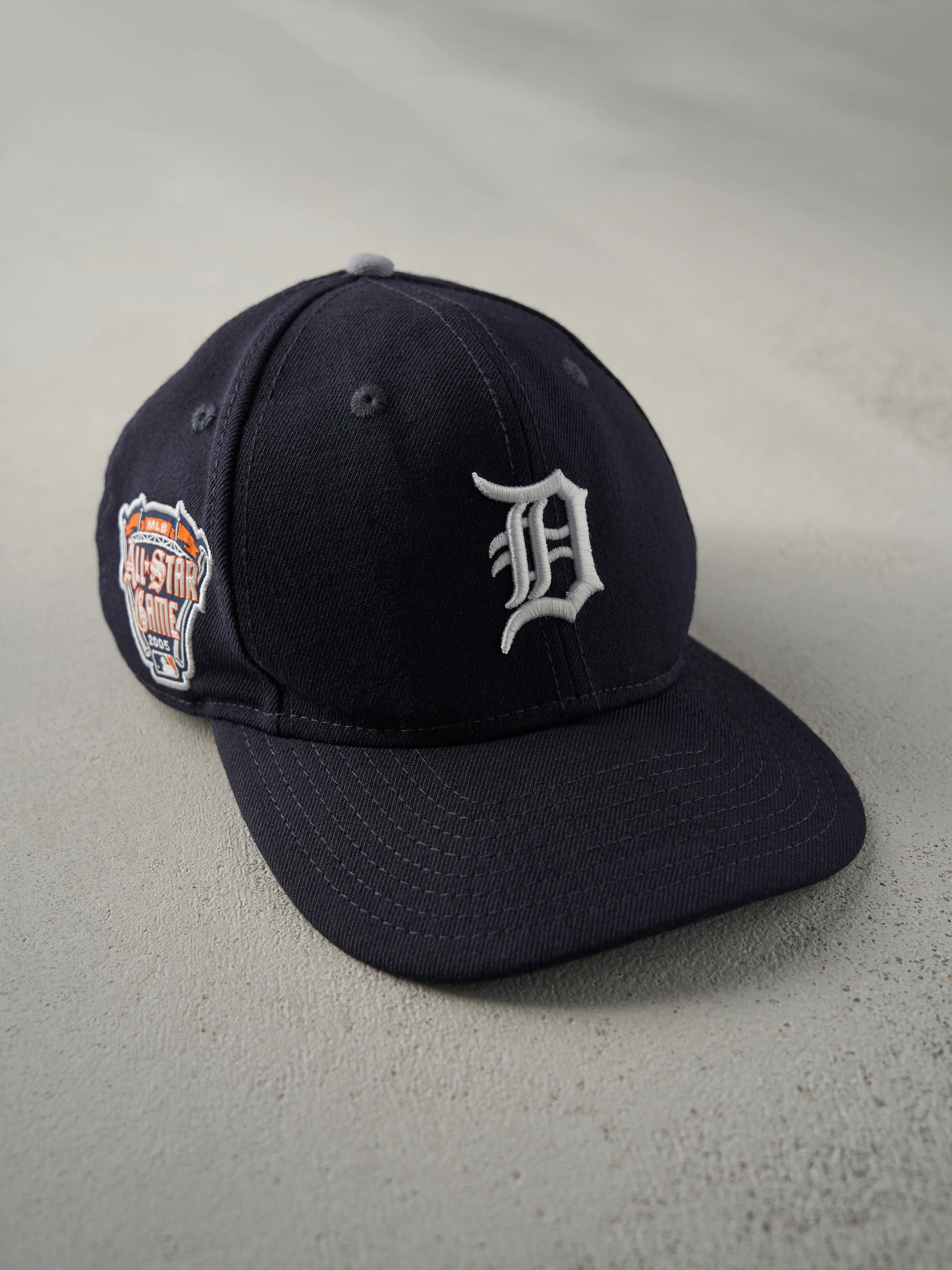 Vintage 05' Navy Blue Detroit Tigers All Star Game Snapback Hat sold by Rebalance Vintage product image thumbnail 3