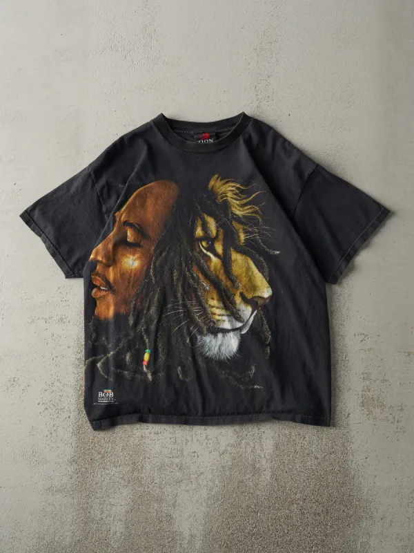 Vintage Y2K Black Bob Marley Tee (M) sold by Rebalance Vintage