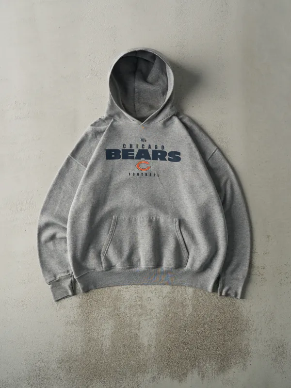 Vintage Y2K Grey Chicago Bears Boxy Hoodie (XL) sold by Rebalance Vintage