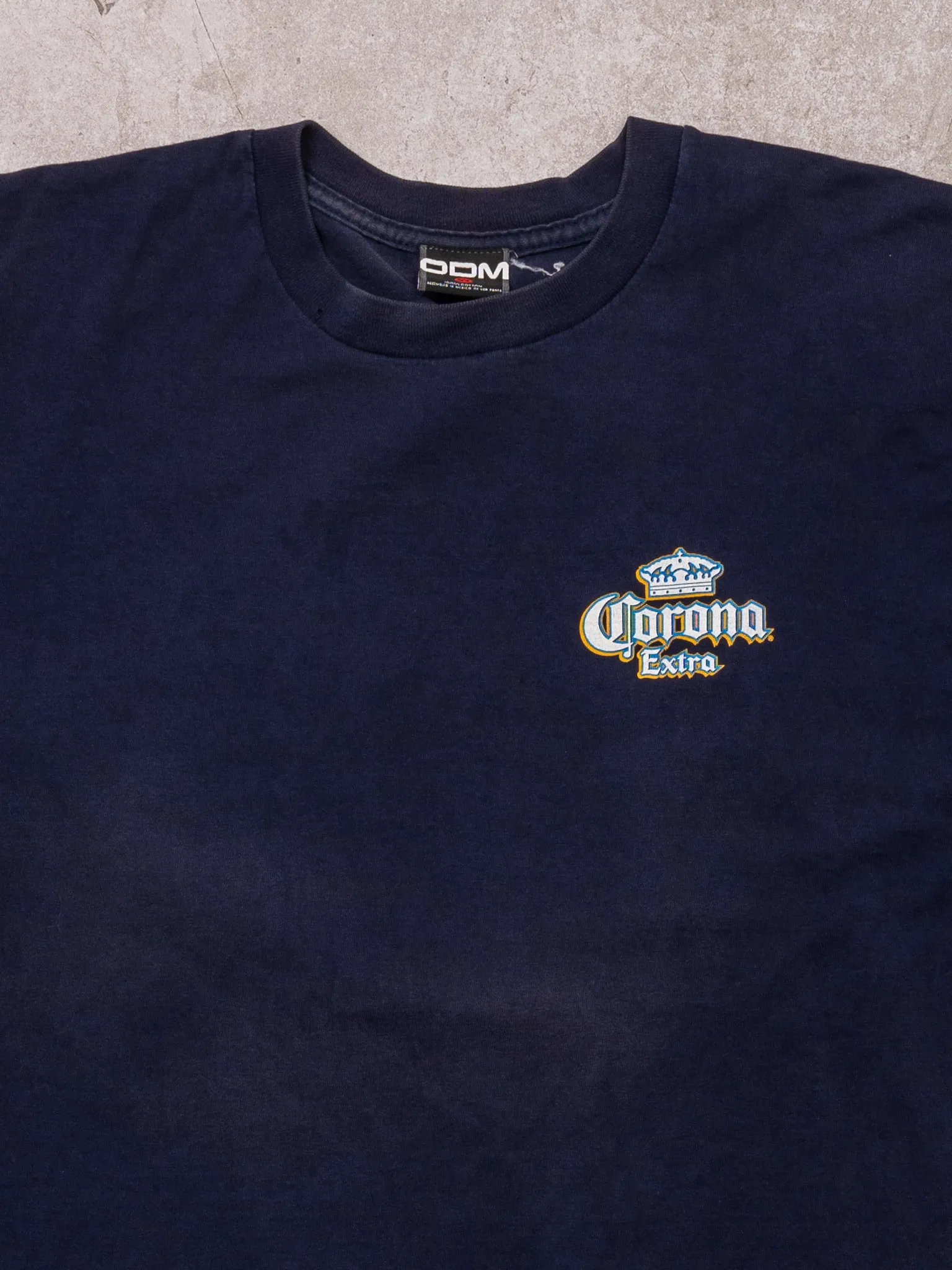 Vintage '01 Navy Corona Tempting Tee (L) sold by Rebalance Vintage product image thumbnail 4