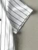 Vintage Y2K White & Blue Pinstripe New York Yankees Jersey (S) sold by Rebalance Vintage