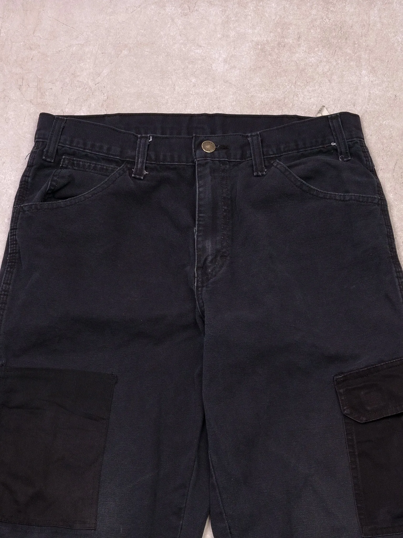 Vintage 90s Dark Blue Dickies Carpenter Cargo Pants (32x30) sold by Rebalance Vintage product image thumbnail 3