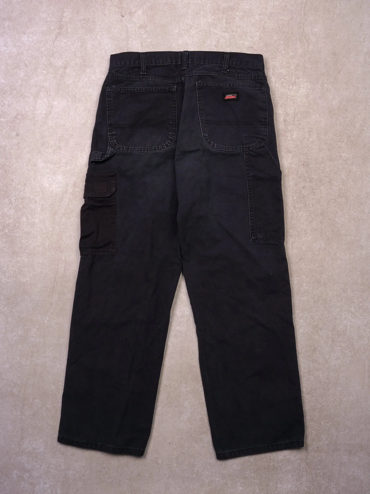 Vintage 90s Dark Blue Dickies Carpenter Cargo Pants (32x30) sold by Rebalance Vintage product image thumbnail 2