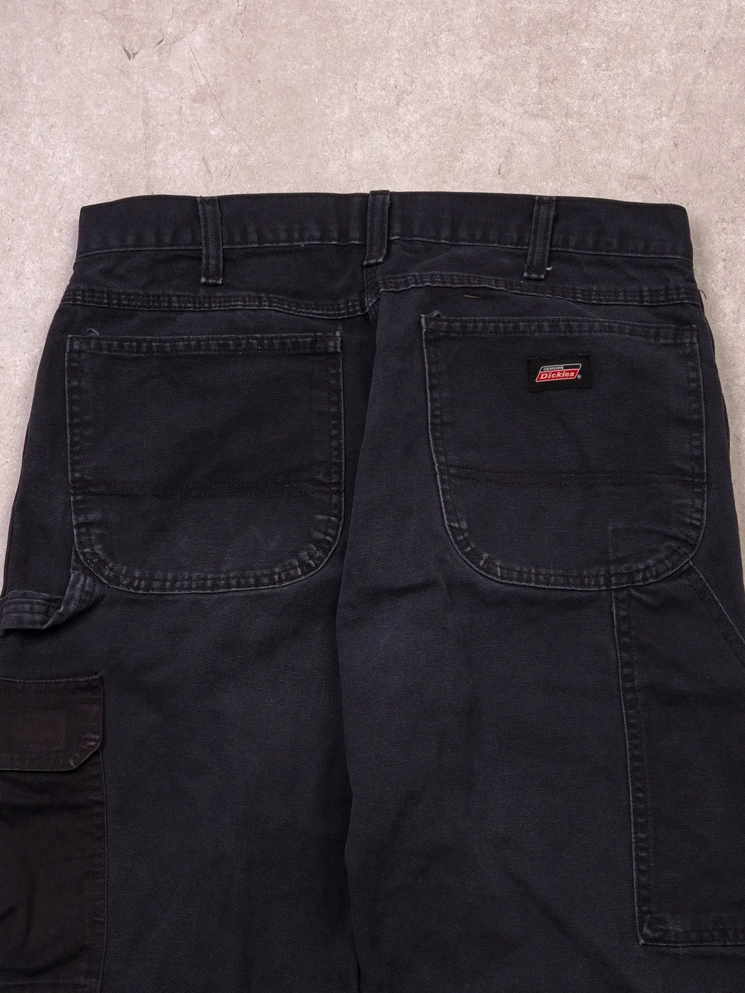 Vintage 90s Dark Blue Dickies Carpenter Cargo Pants (32x30) sold by Rebalance Vintage product image thumbnail 4