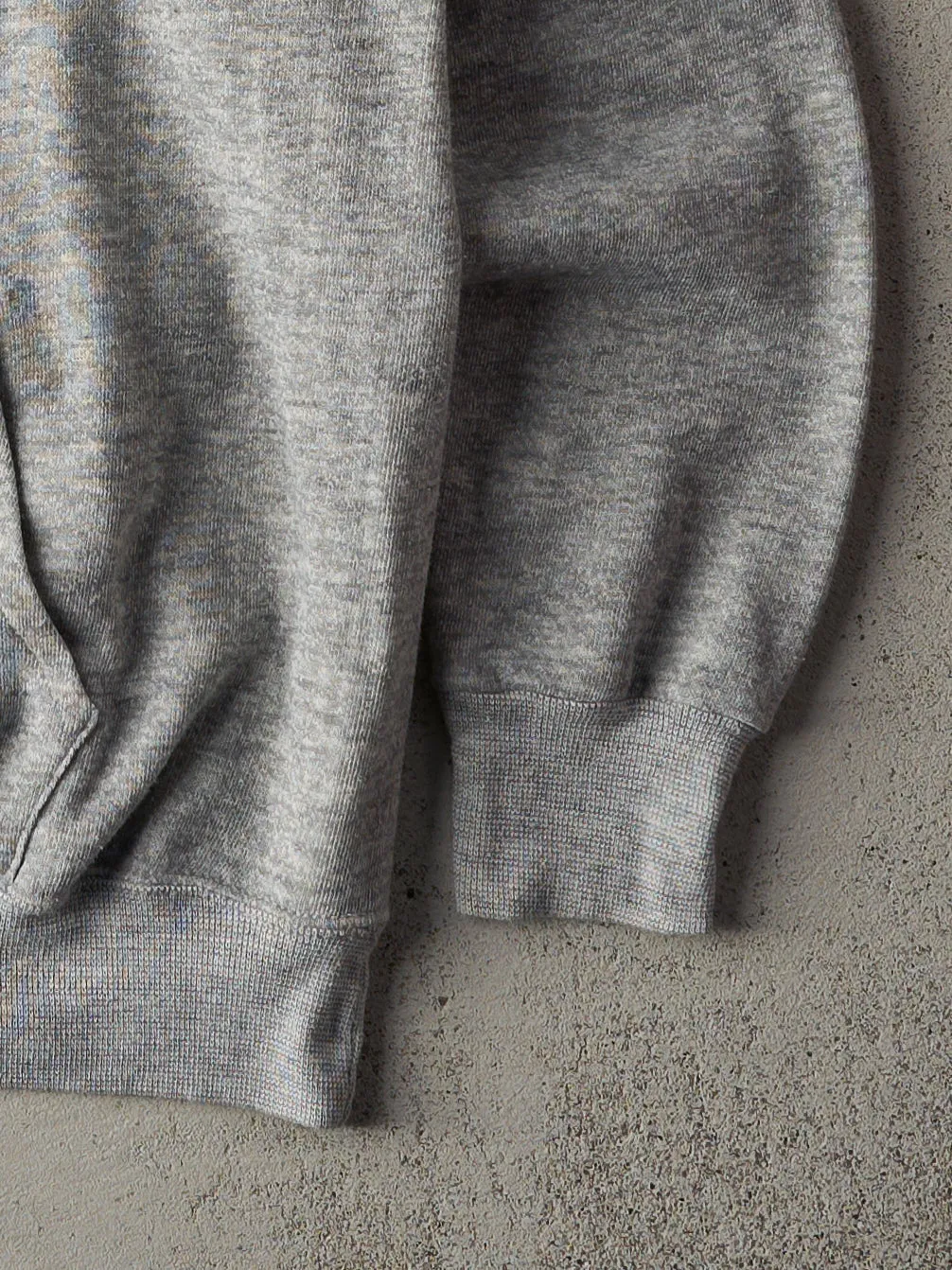 Vintage 80s Heather Grey Champion Muhlenberg College Hoodie (M) sold by Rebalance Vintage product image thumbnail 3