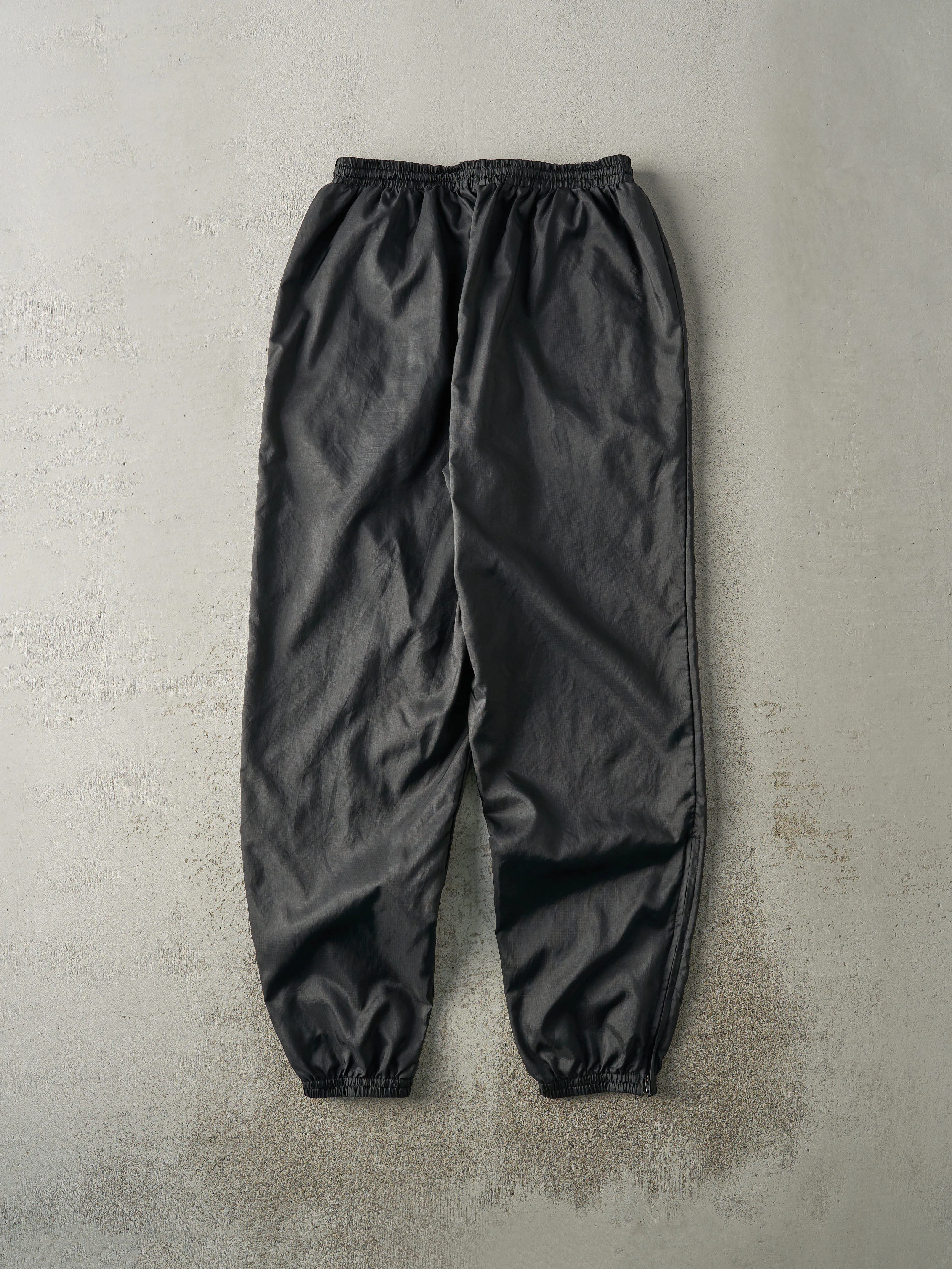 Vintage 90s Black Puma Tonal Logo Windbreaker Pants (30x31) sold by Rebalance Vintage product image thumbnail 2