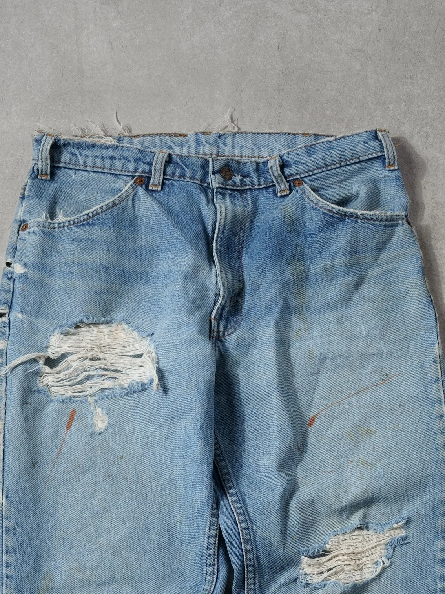 Vintage 90s Light Washed Levi's 619 Denim Jeans (32x30) sold by Rebalance Vintage product image thumbnail 3