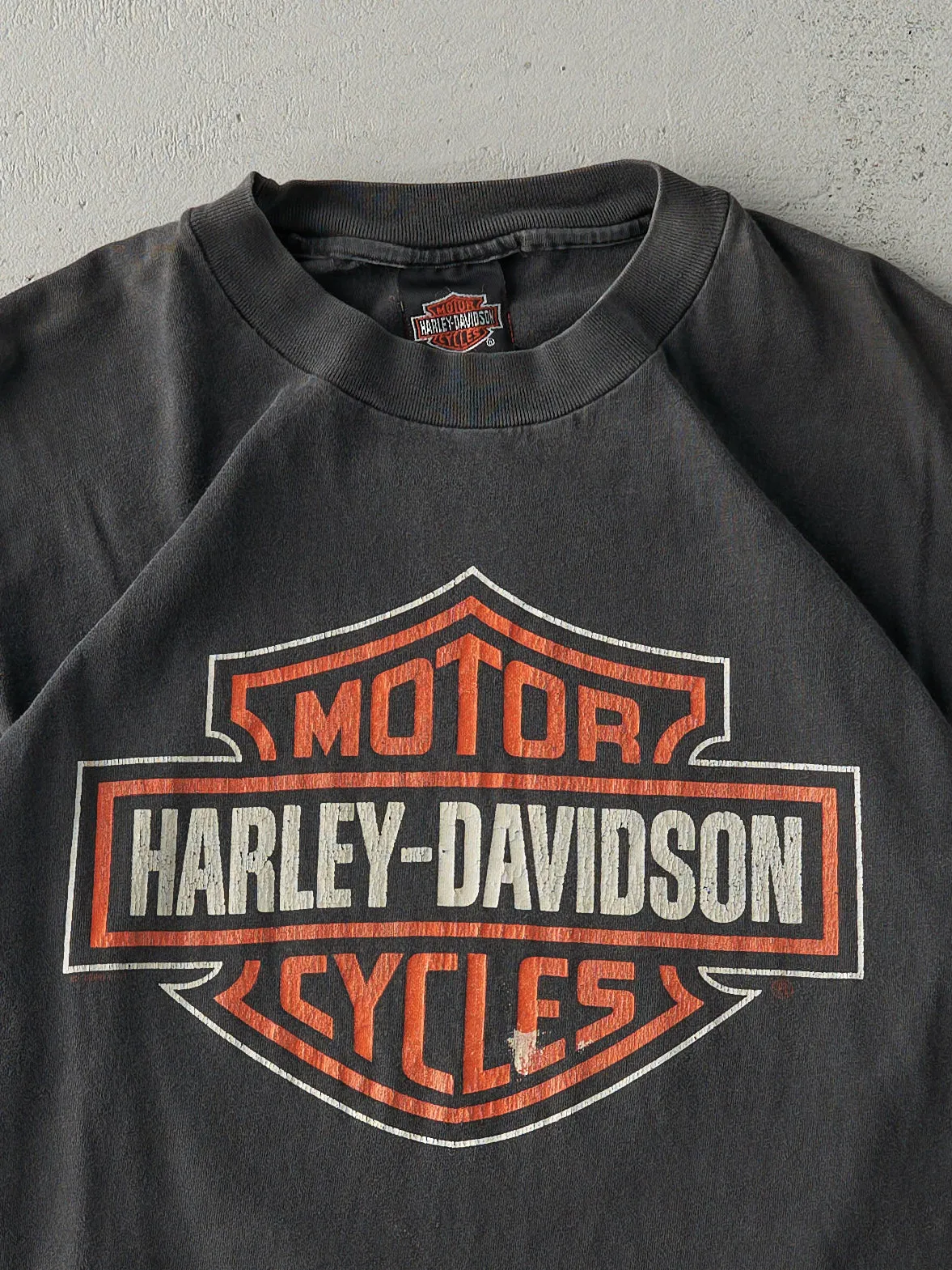 Vintage 96' Faded Black Sturgis, South Dakota Harley Davidson Tee (S) sold by Rebalance Vintage product image thumbnail 3
