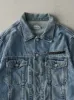 Vintage 90s Light Wash Calvin Klein Denim Jacket (M) sold by Rebalance Vintage