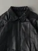 Vintage 90s Black Joes Casual Leather Jacket (M/L) sold by Rebalance Vintage