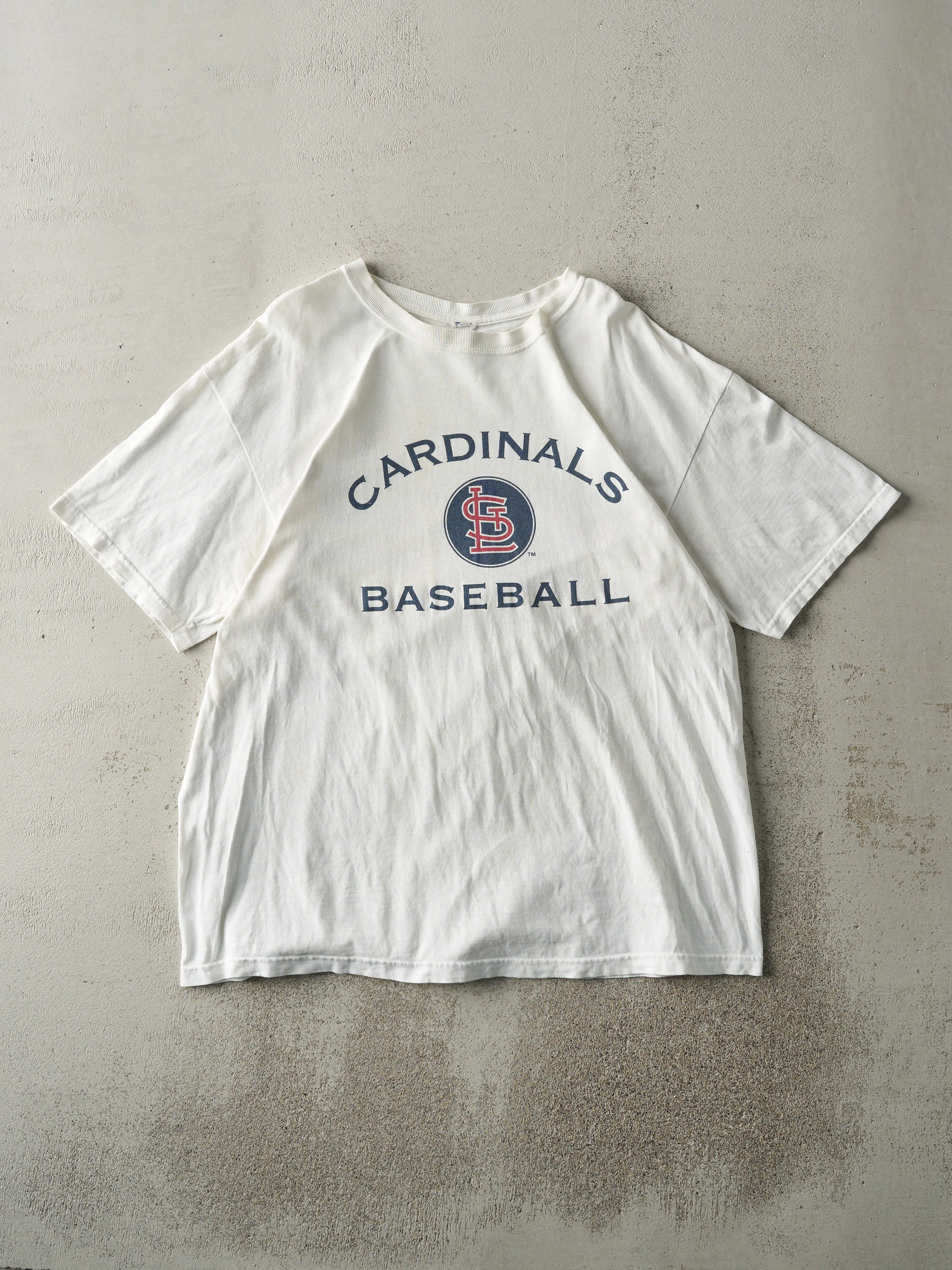 Vintage 06' White St. Louis Cardinals Tee (M/L) sold by Rebalance Vintage