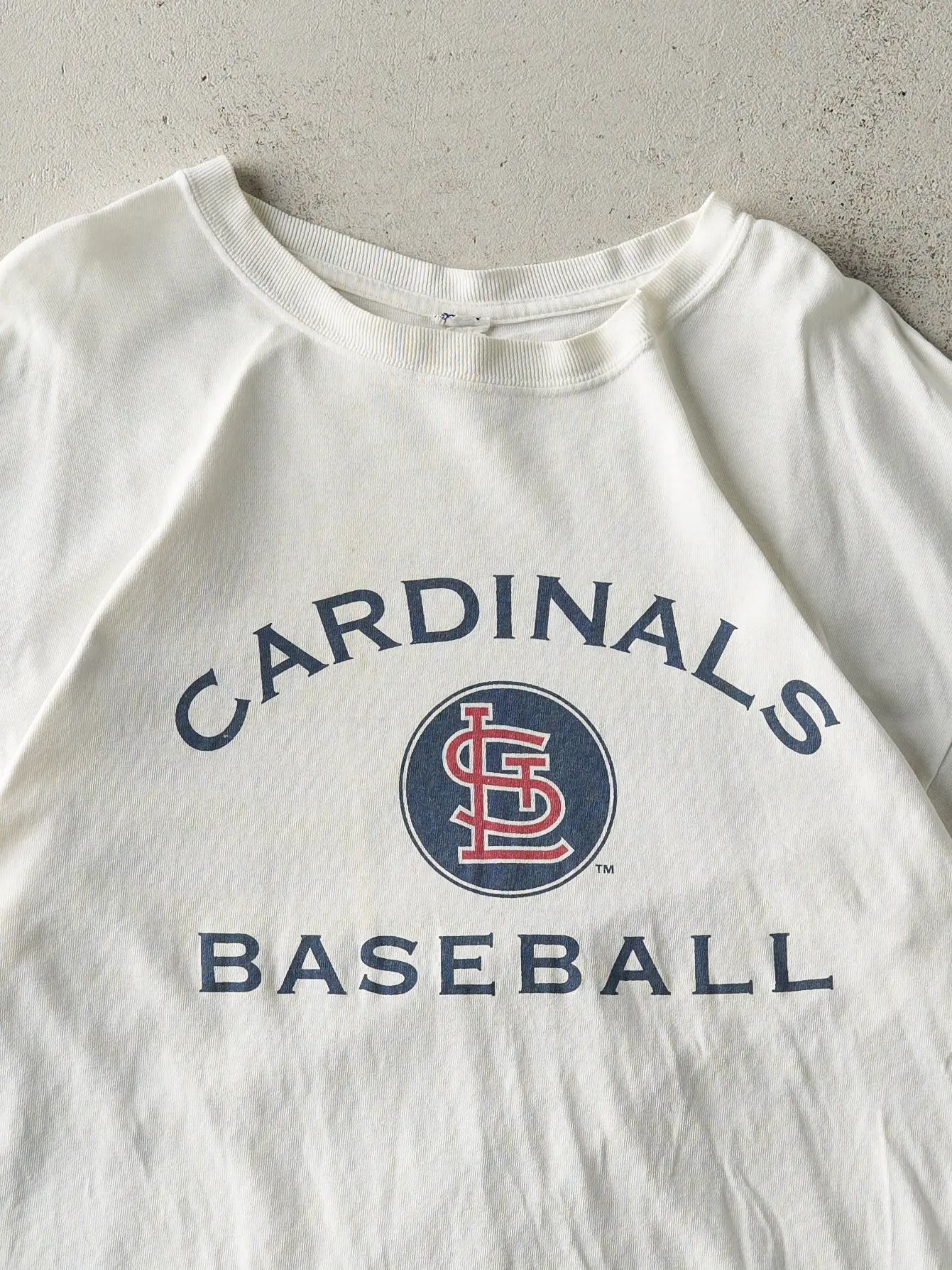 Vintage 06' White St. Louis Cardinals Tee (M/L) sold by Rebalance Vintage product image thumbnail 3