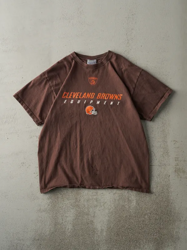 Vintage Y2K Brown Cleveland Browns Tee (M) sold by Rebalance Vintage