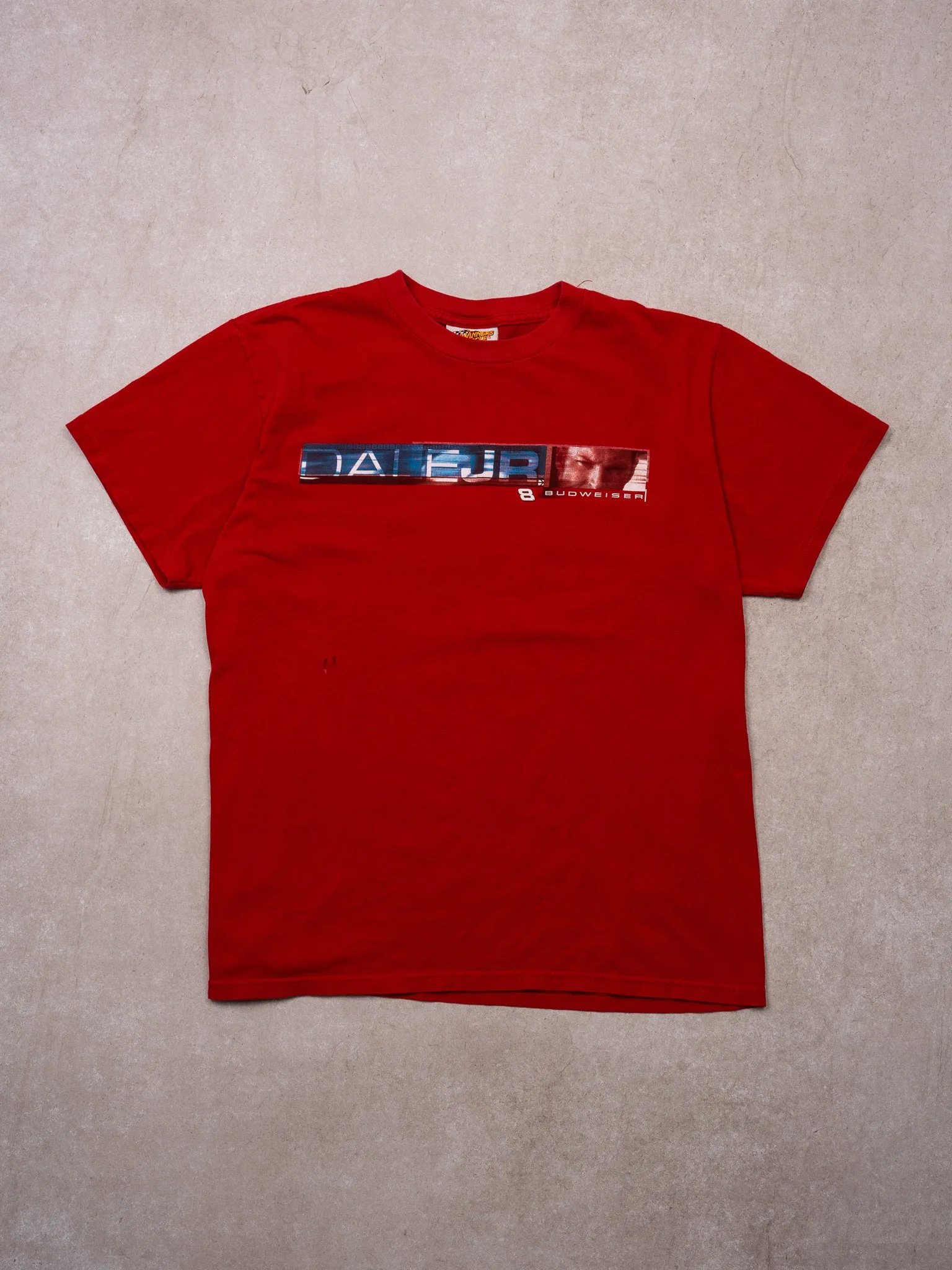 Vintage Red Dale Jr #8 Budweiser NASCAR Tee (M) sold by Rebalance Vintage product image thumbnail 3