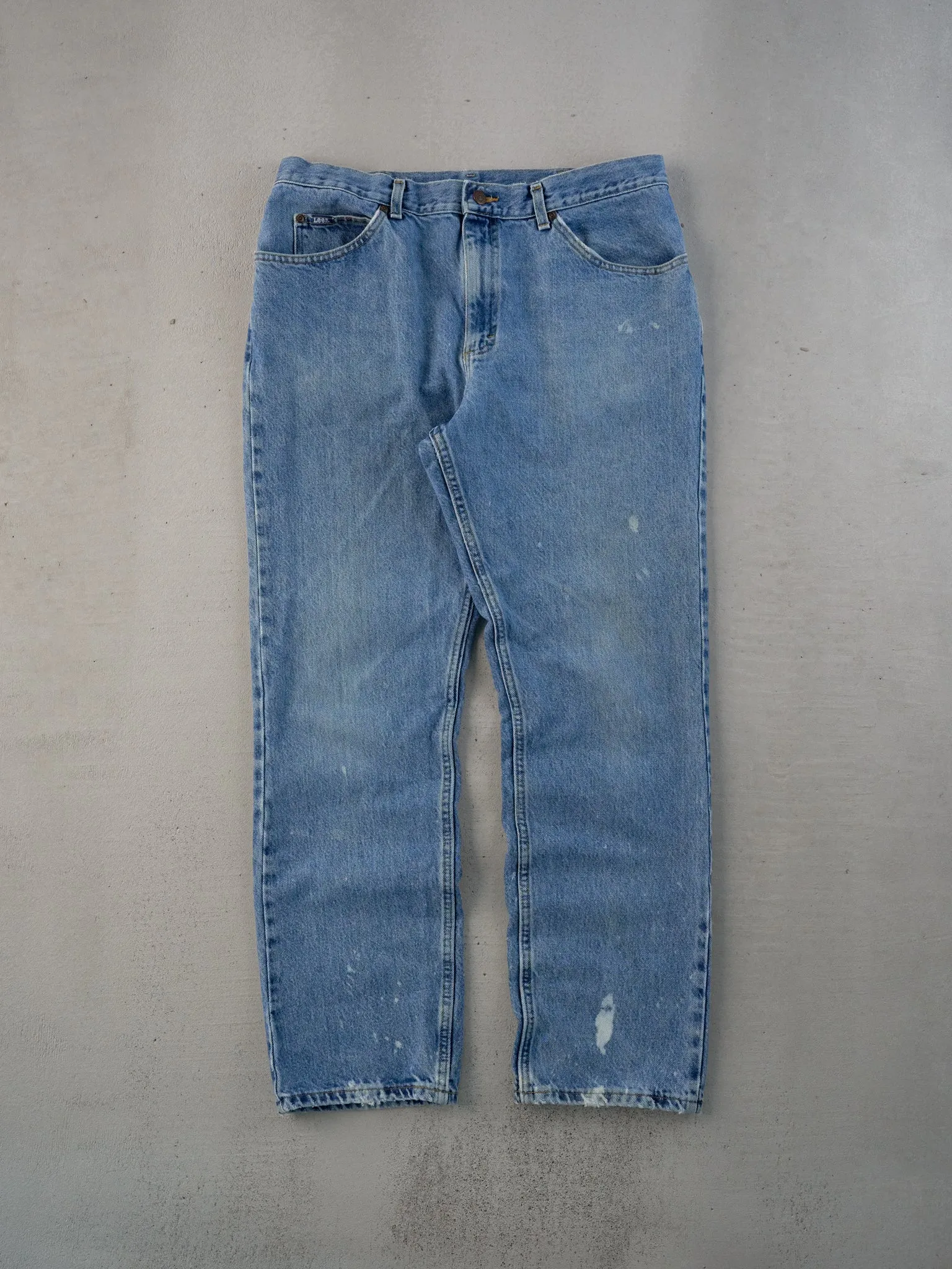 Vintage 90s Blue Lee Denim Jeans (35x31) sold by Rebalance Vintage