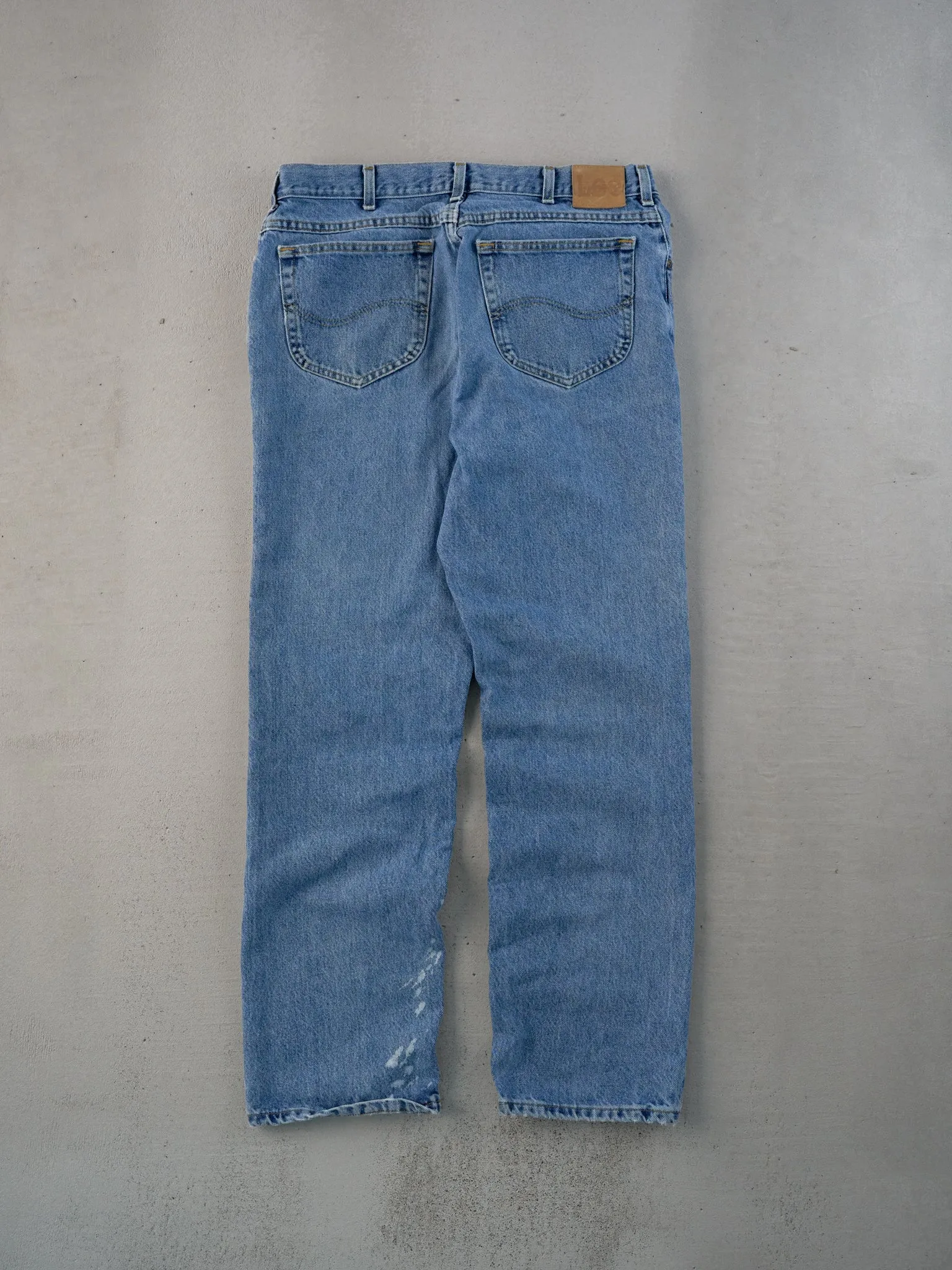 Vintage 90s Blue Lee Denim Jeans (35x31) sold by Rebalance Vintage product image thumbnail 2