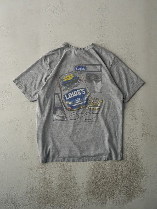 Vintage 06' Grey Nascar Jimmie Johnson Nextel Cup Champion Racing Tee (M) sold by Rebalance Vintage