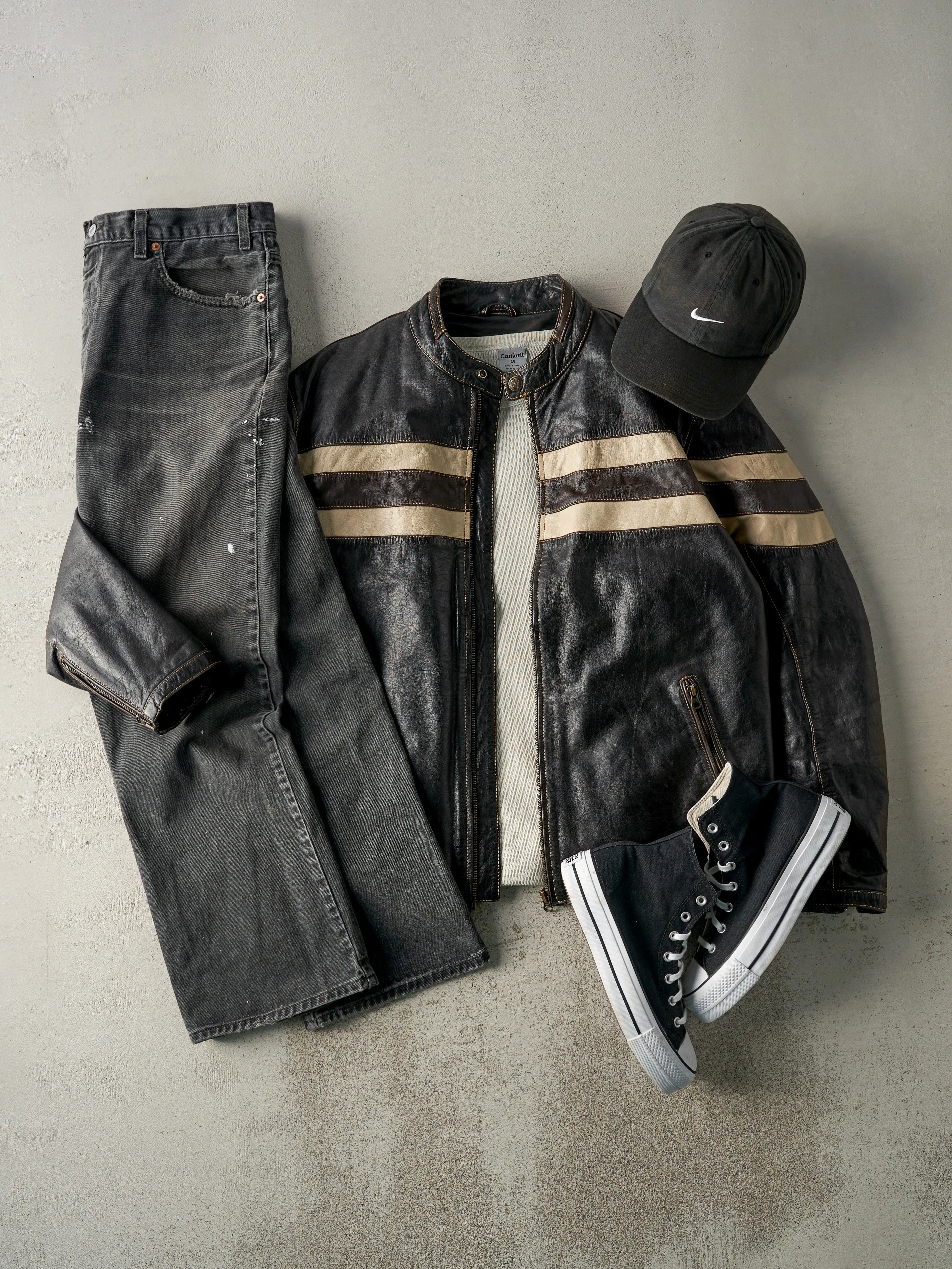 Vintage 90s Faded Black Levi's 517 Denim Pants (35x29.5) sold by Rebalance Vintage product image thumbnail 2