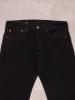 Vintage 90s Black Levi's 501 Regular fit Denim Jeans (32x32) sold by Rebalance Vintage