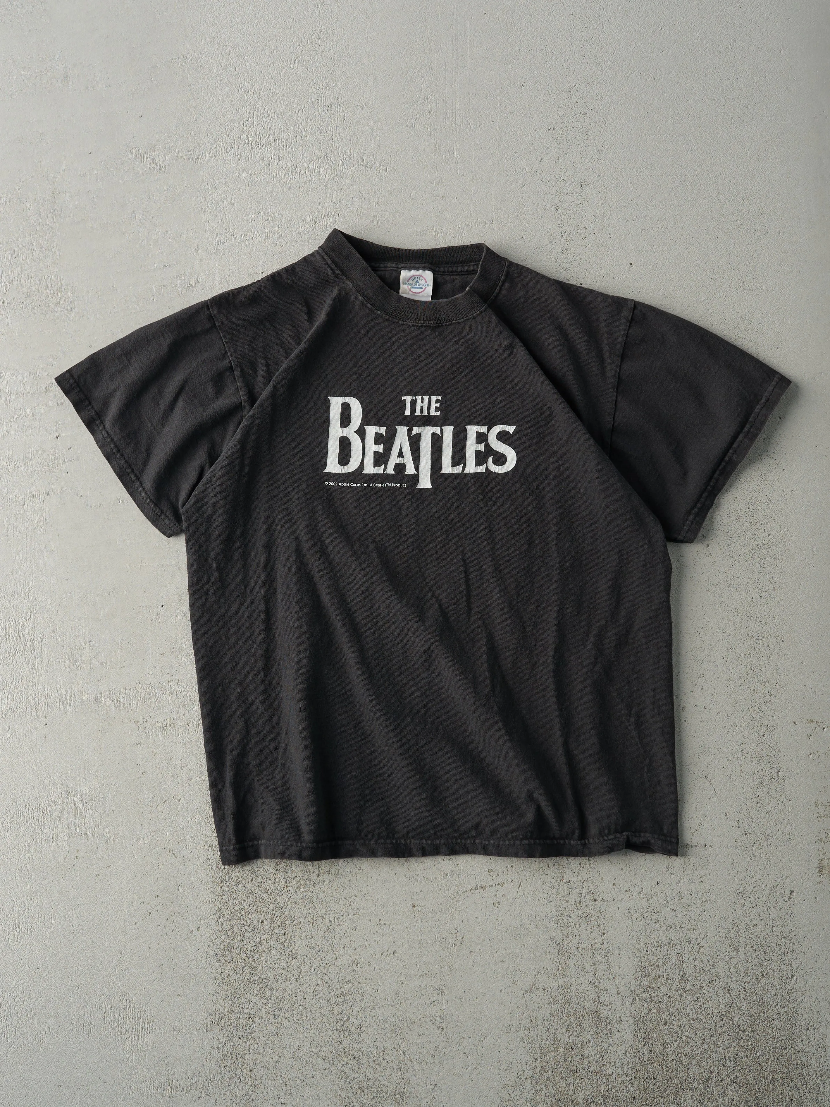 Vintage 02' Faded Black The Beatles Band Tee (S) sold by Rebalance Vintage
