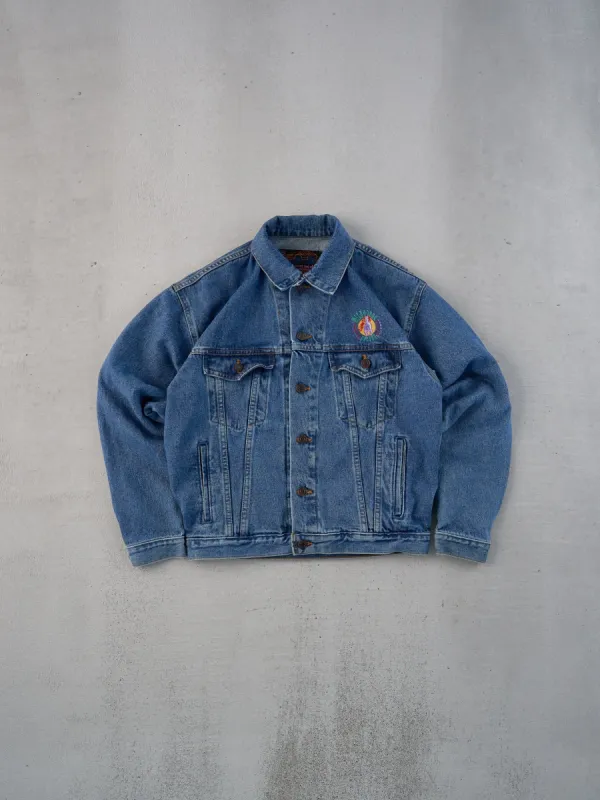 Vintage 94' Blue Wild Horse Saloon Nashville Denim Jacket (M) sold by Rebalance Vintage
