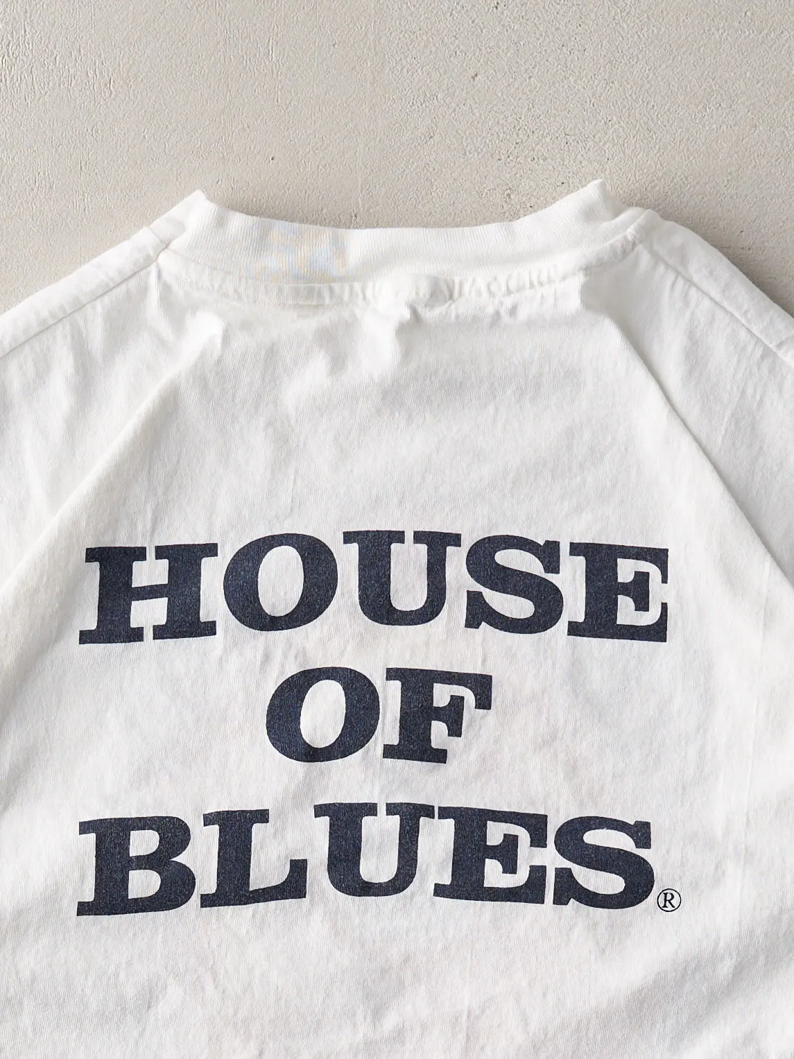 Vintage '97 White New Orleans Super Bowl House of Blues Tee (M) sold by Rebalance Vintage product image thumbnail 4