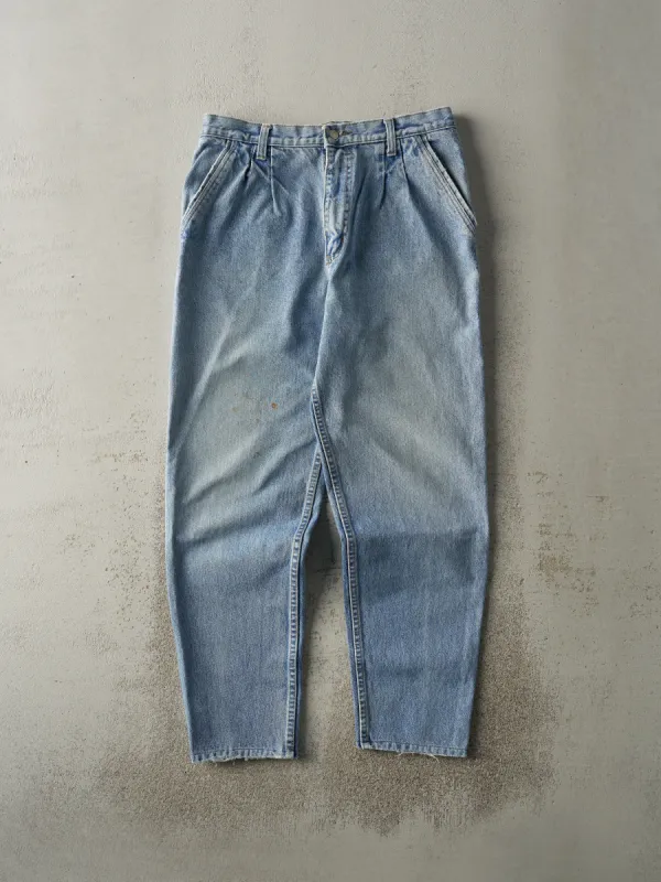 Vintage 90s Light Wash Levi's 501 Embossed Jeans (32x29) sold by Rebalance Vintage