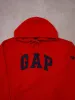 Vintage 90s Red Gap Fleece Hoodie (L) sold by Rebalance Vintage