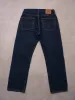 Vintage 90s Dark Blue 501 Levi's Denim Jeans (30x30) sold by Rebalance Vintage