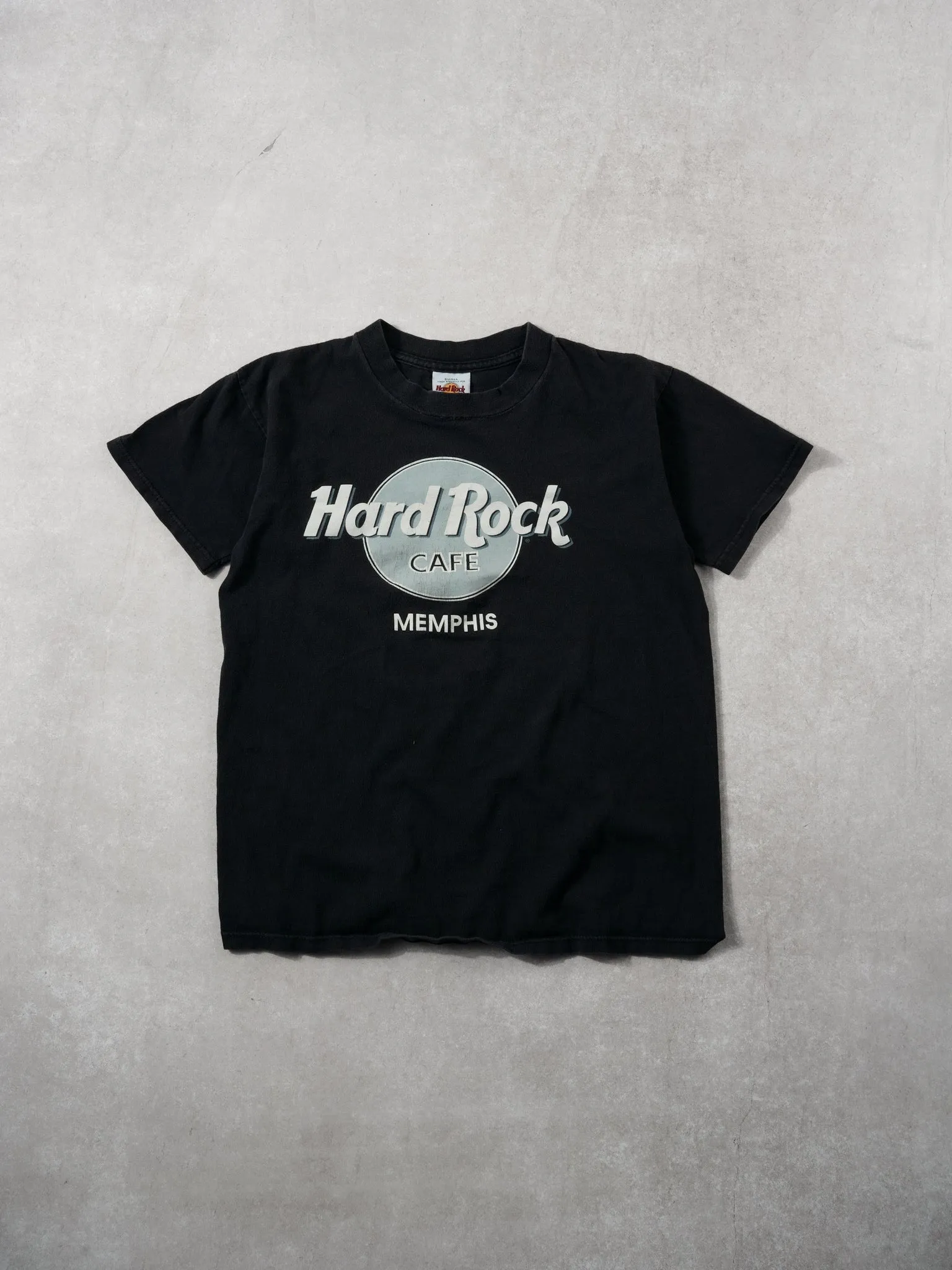 Vintage Black Hard Rock Cafe Memphis Tee (XS) sold by Rebalance Vintage