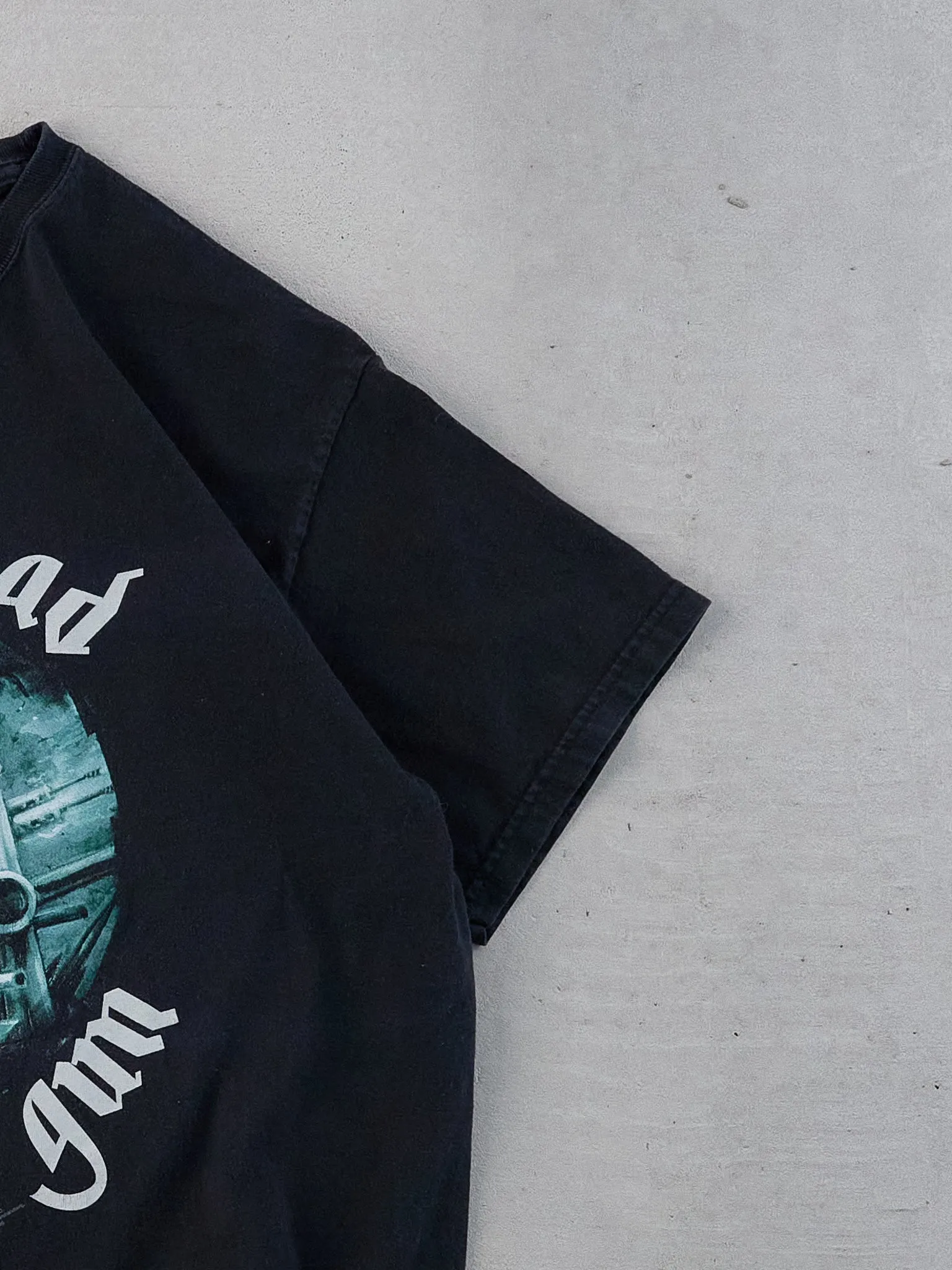 Vintage 90s Black Motorhead under the gun Graphic Tee (M) sold by Rebalance Vintage product image thumbnail 3