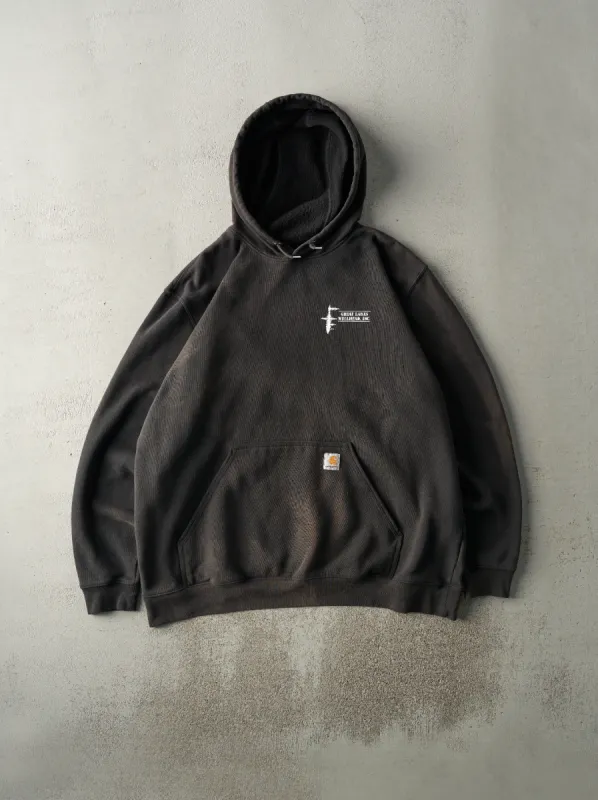 Vintage Y2K Black Great Lakes Carhartt Hoodie (XXL) sold by Rebalance Vintage