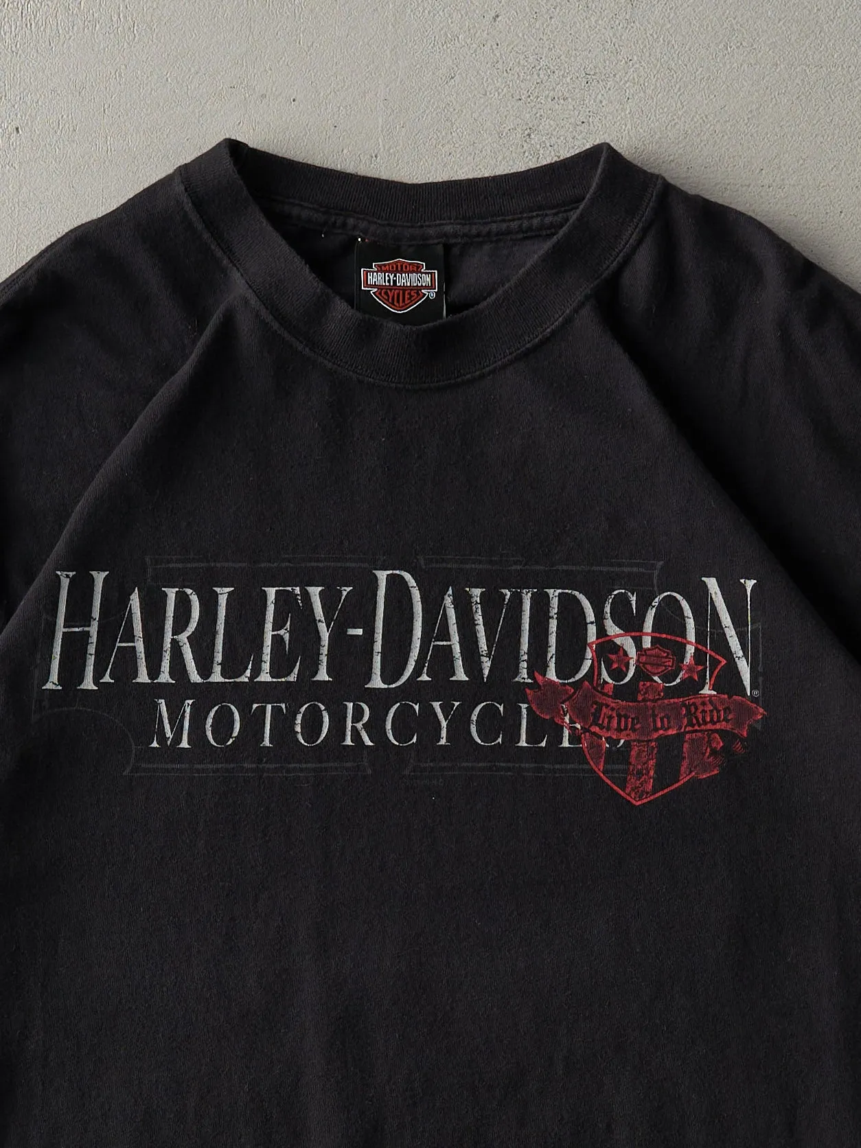 Vintage 09' Black Las Vegas Harley Davidson Tee (M) sold by Rebalance Vintage product image thumbnail 3