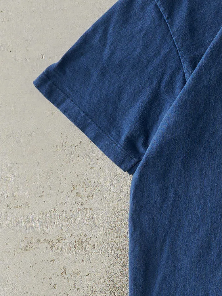 Vintage 80s Blue Penn State University Nittany Lions Single Stitch Tee (M) sold by Rebalance Vintage product image thumbnail 3