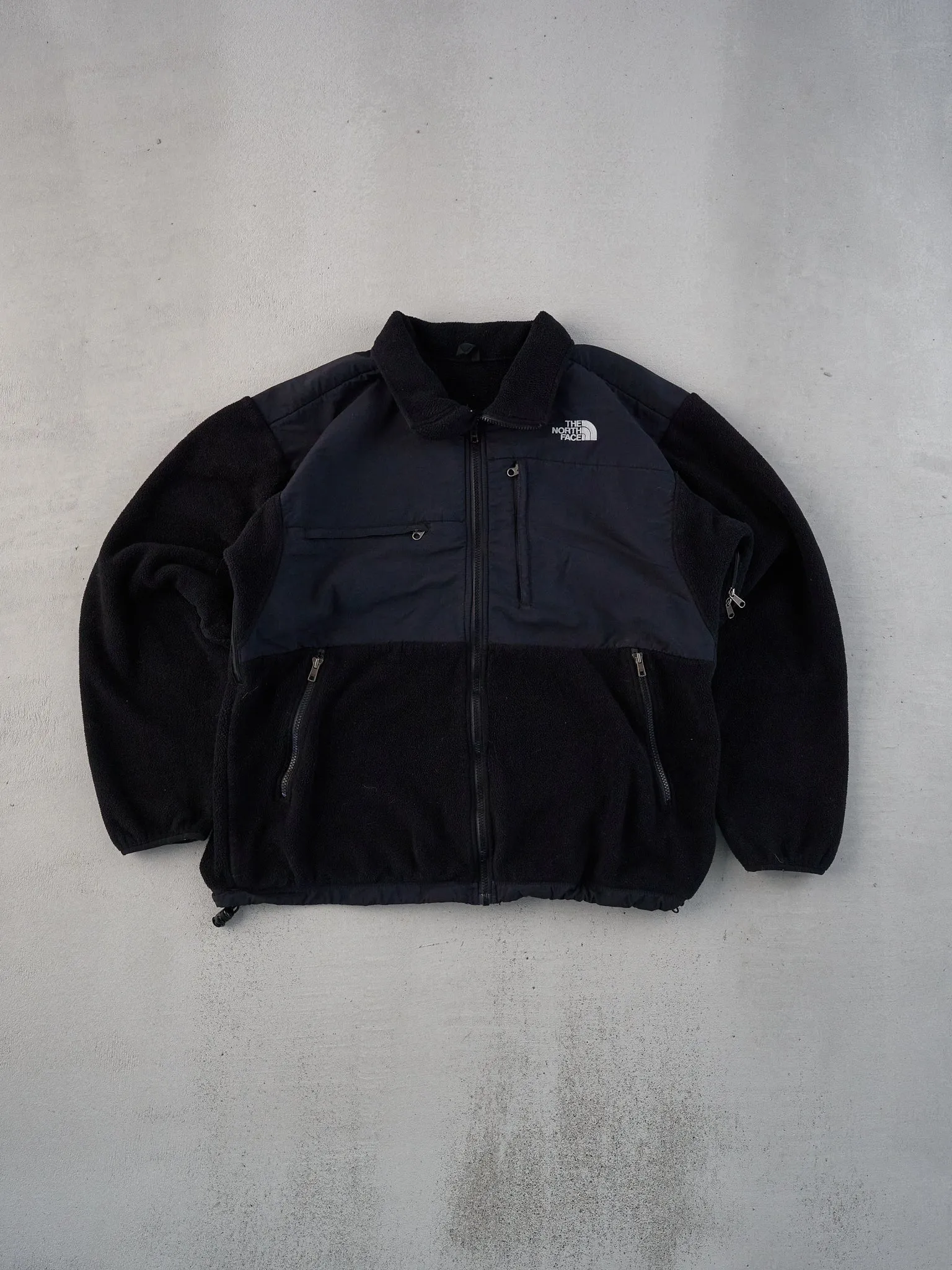 Vintage 90s Black Northface Denali Fleece Zip Up (L) sold by Rebalance Vintage