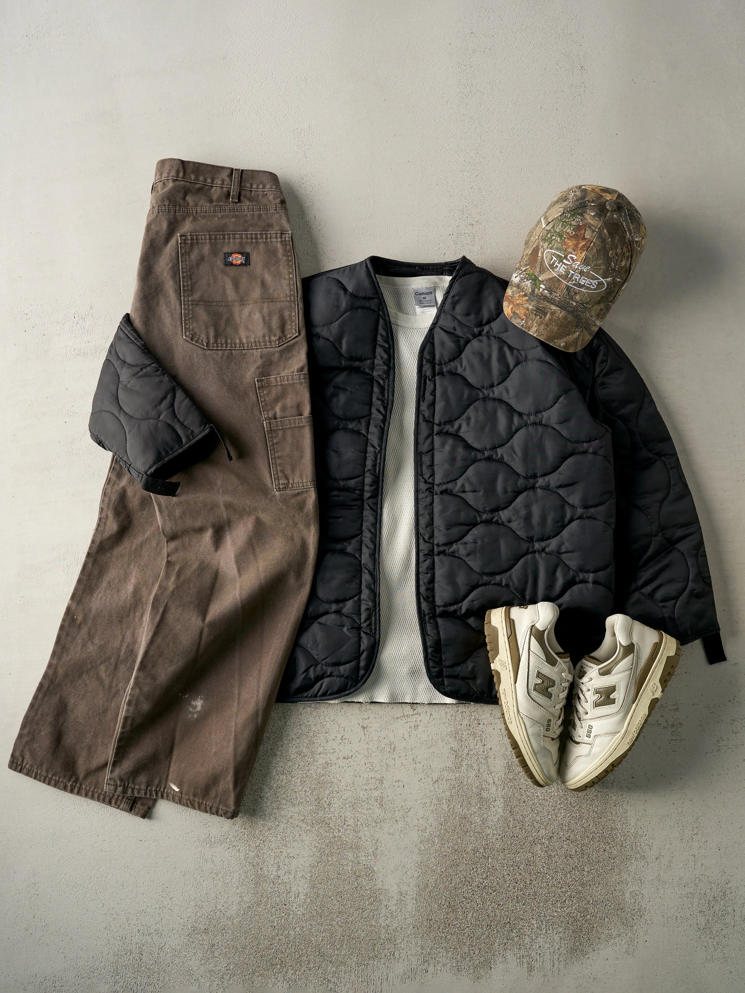 Vintage 90s Black Liner Jacket (XL) sold by Rebalance Vintage product image thumbnail 2