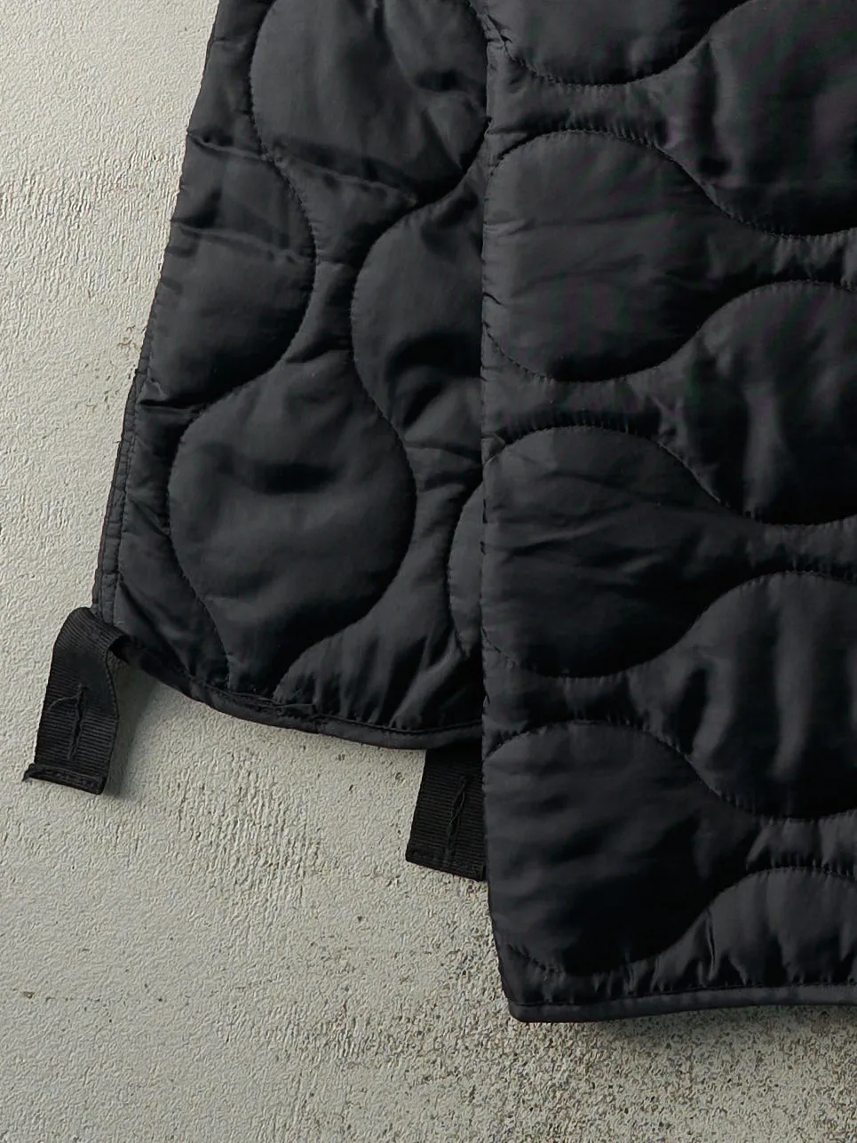 Vintage 90s Black Liner Jacket (XL) sold by Rebalance Vintage product image thumbnail 4