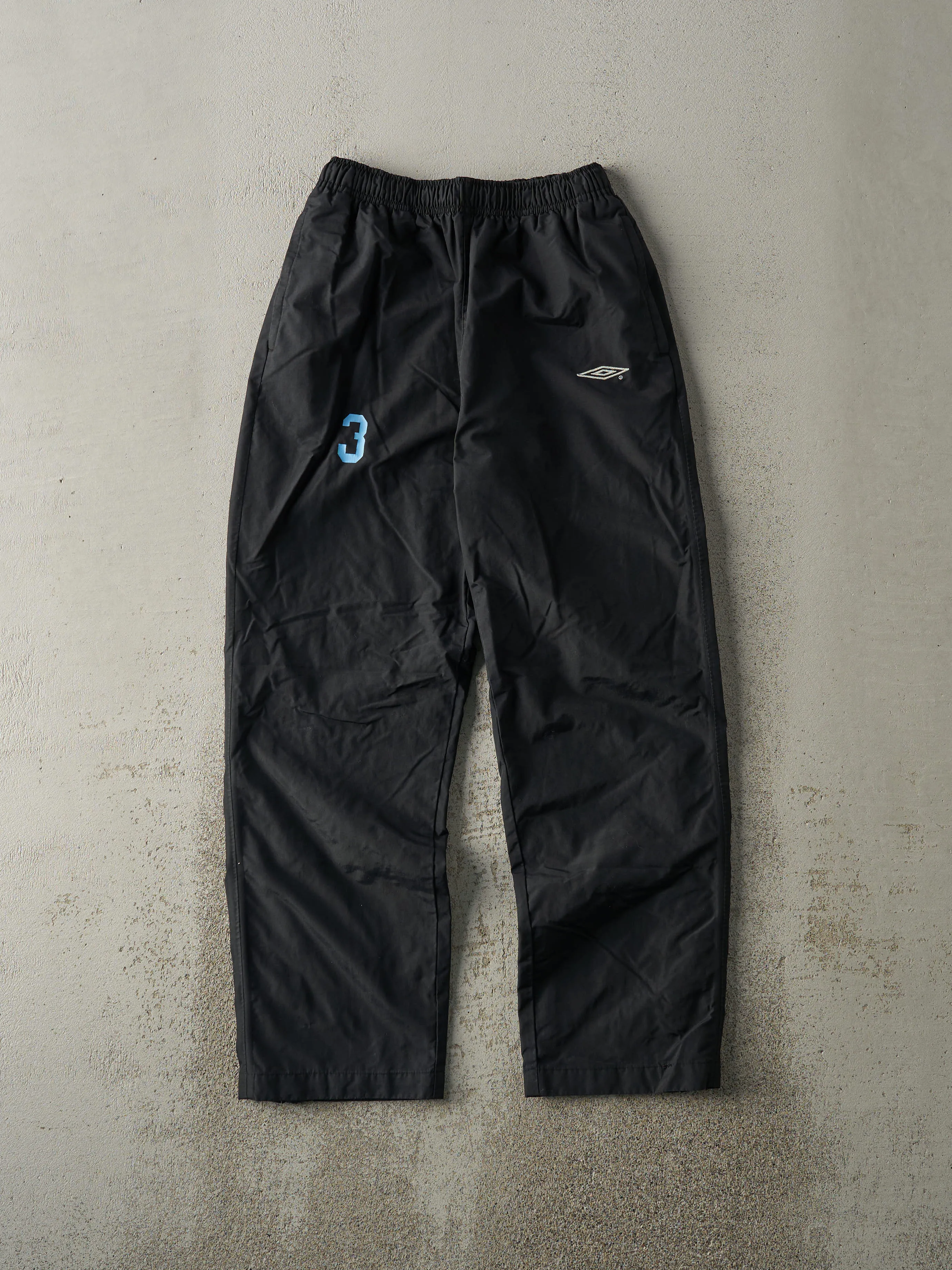 Vintage Y2K Black Umbro Track Pants (24x26) sold by Rebalance Vintage