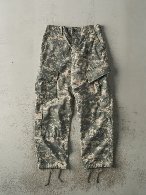 Vintage Y2K Digi Camo Cargo Army Pants (31x29.5) sold by Rebalance Vintage