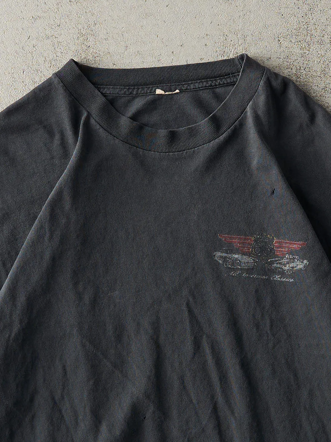 Vintage Y2K Black Route 66 All American Classic Tee (L) sold by Rebalance Vintage product image thumbnail 3