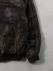 Vintage 90s Dark Brown Reebok Leather Jacket (L) sold by Rebalance Vintage