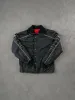 Vintage 90s Black Yamaha Collared Jacket (M) sold by Rebalance Vintage