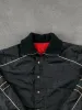 Vintage 90s Black Yamaha Collared Jacket (M) sold by Rebalance Vintage